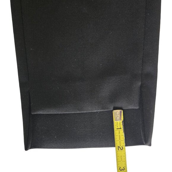 Ted Baker Popieyt Slim Tapered Pleated Pants, Baker Size 2, US 6 Black, Like New - Picture 15 of 15